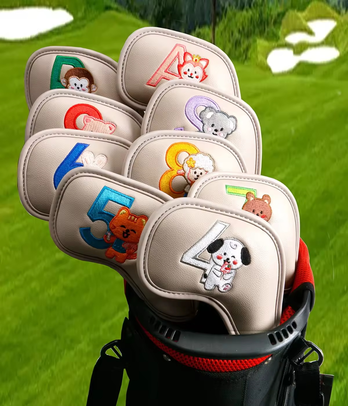 9 housses de tête de fer de go - Golf Equipment Organizer avis et prix