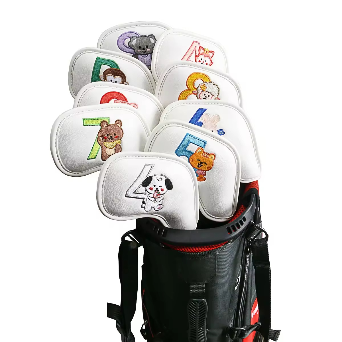 9 housses de tête de fer de go - Golf Equipment Organizer avis et prix
