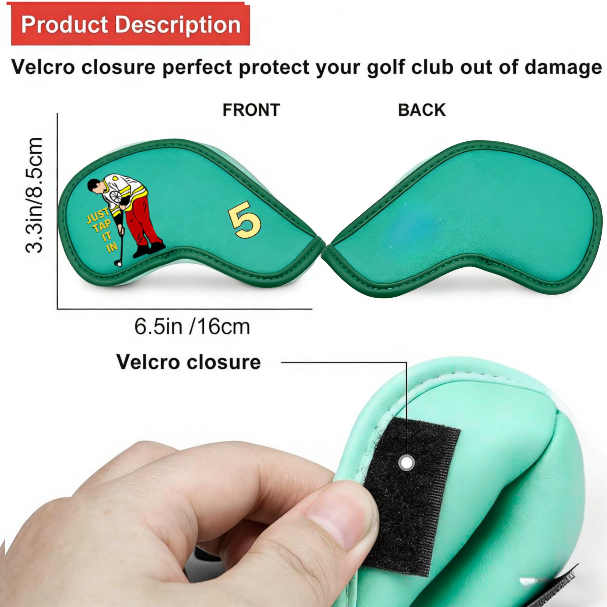 9 housses de fer de golf avec  - Golf Equipment Organizer avis et prix
